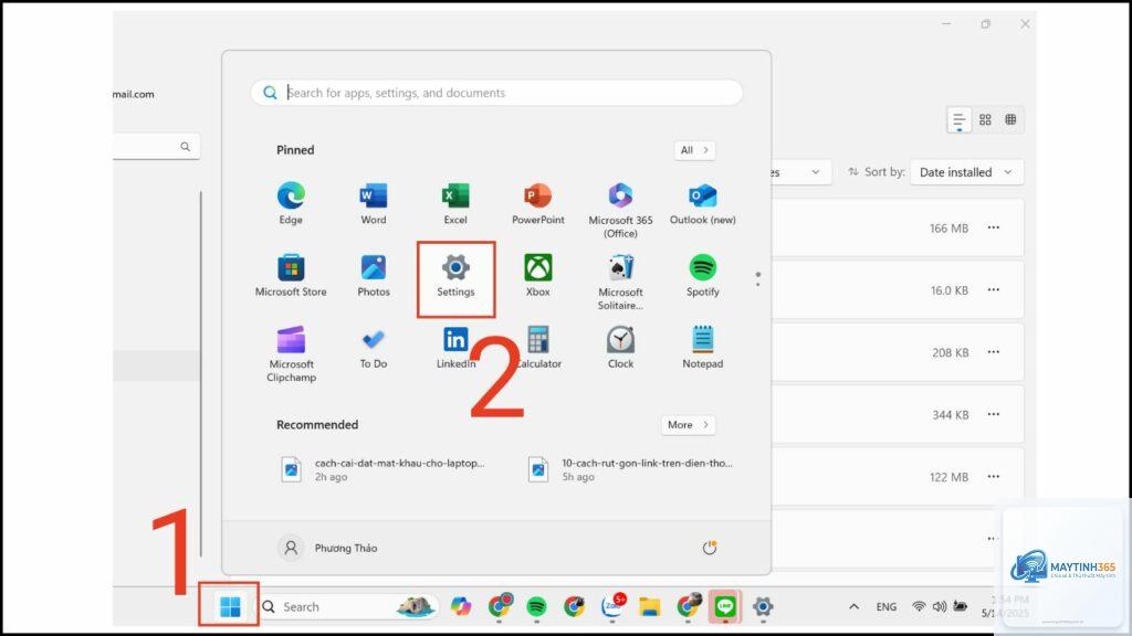 cách đồng bộ mật khẩu windows 11