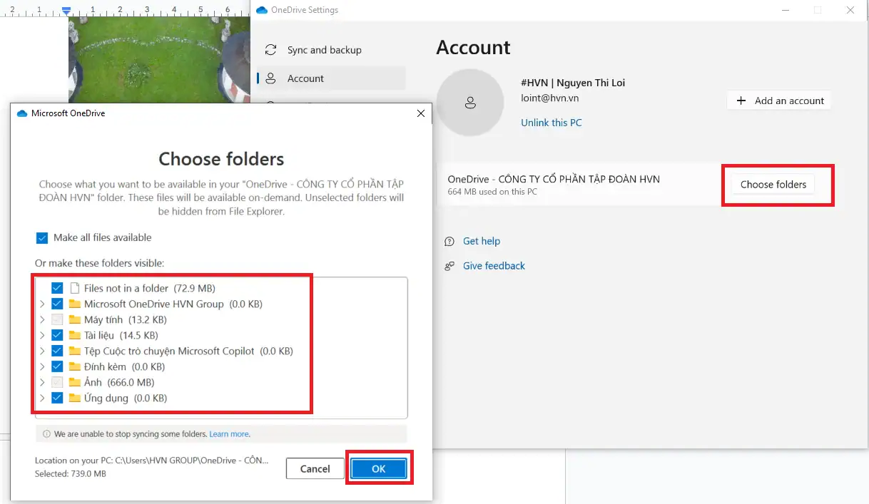cách đồng bộ onedrive với file explorer - Hình 3