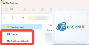 cách đồng bộ onedrive với file explorer