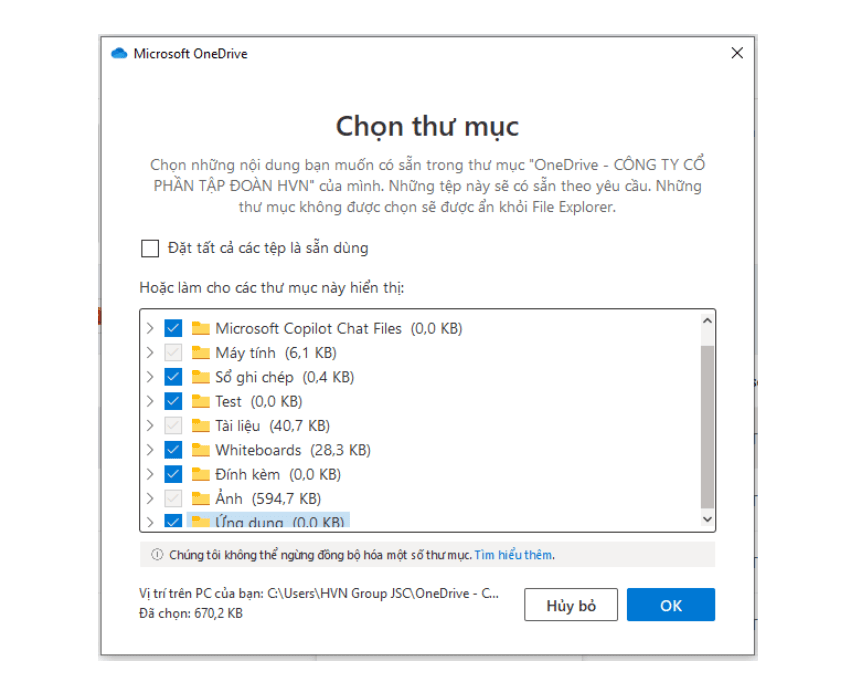 cách đồng bộ onedrive với file explorer - Hình 4