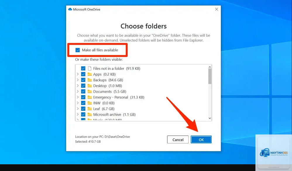 cách đồng bộ tài khoản microsoft - Hình 3