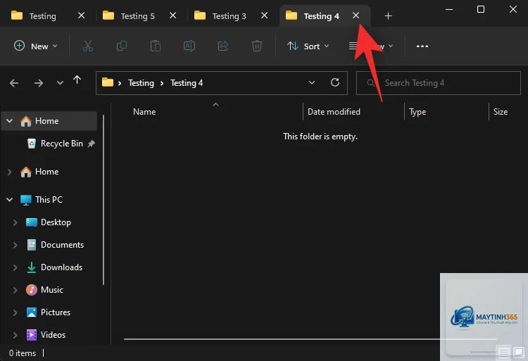 cách đóng tab file explorer - Hình 3