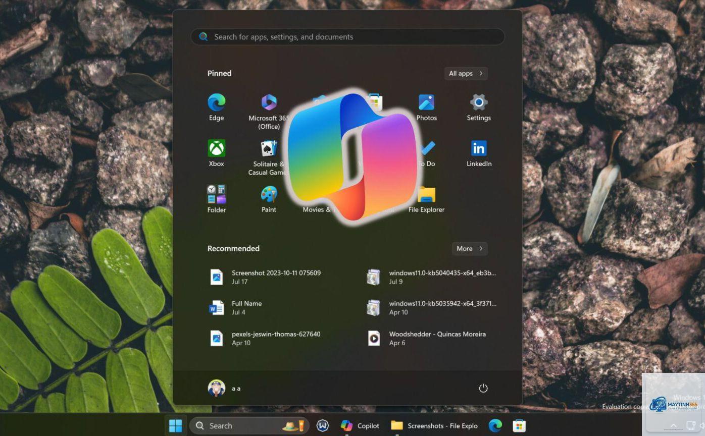 cách dùng copilot từ start menu - Hình 2