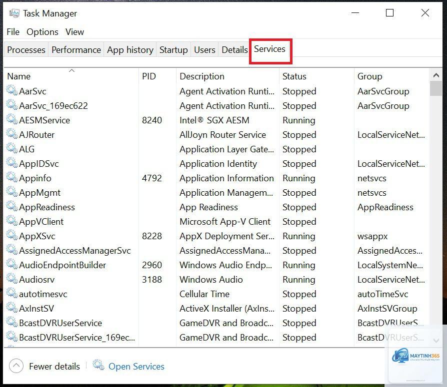 cách dừng service từ task manager - Hình 3