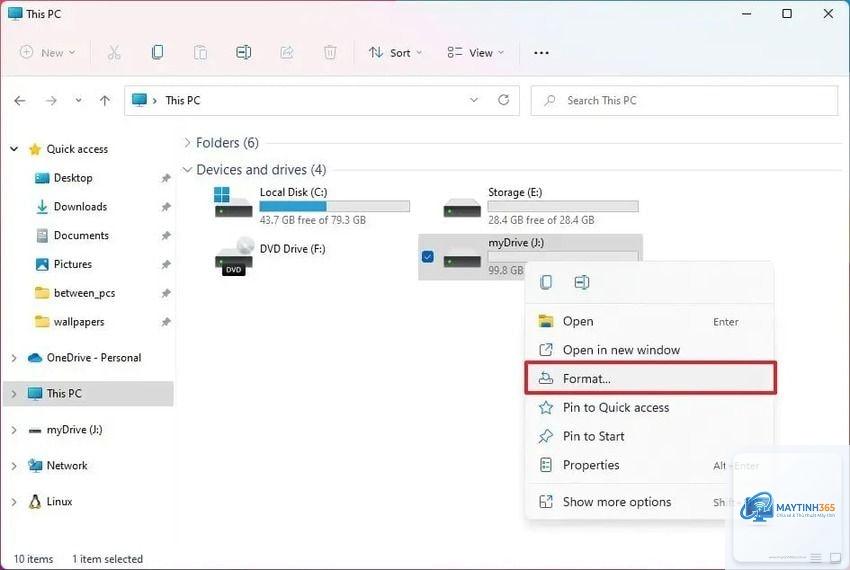 cách format hdd windows 11 - Hình 2