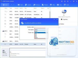 cách format phân vùng windows 11