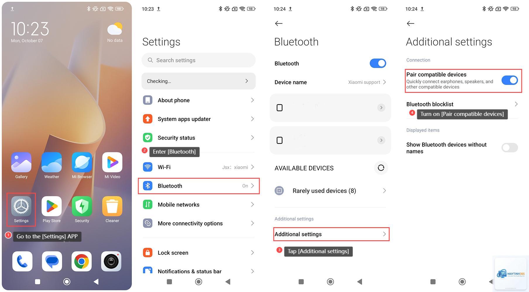 cách ghép nối nhanh bluetooth - Hình 2