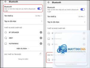 cách ghép nối nhanh bluetooth