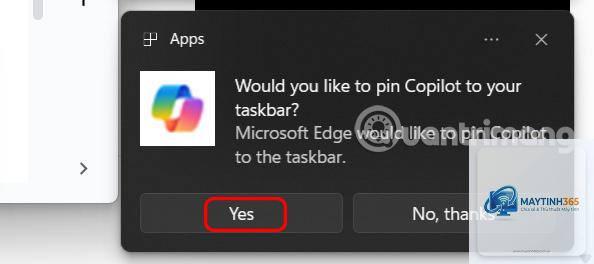 cách ghim copilot vào taskbar - Hình 4