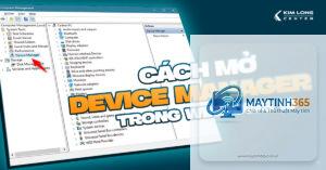 cách ghim device manager vào start menu