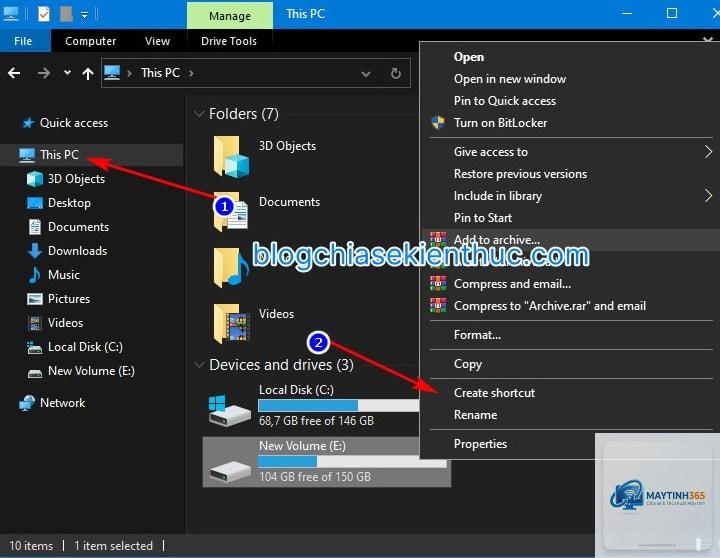 cách ghim disk management vào taskbar - Hình 1