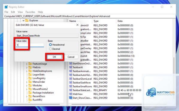 cách ghim registry editor vào start menu - Hình 4
