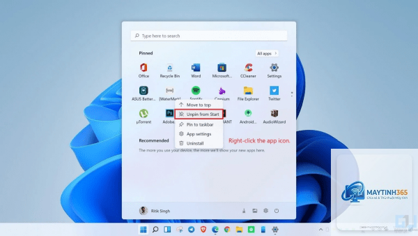 cách ghim settings vào start menu - Hình 5