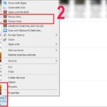 cách giải nén file zip