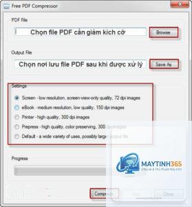 cách giảm dung lượng file