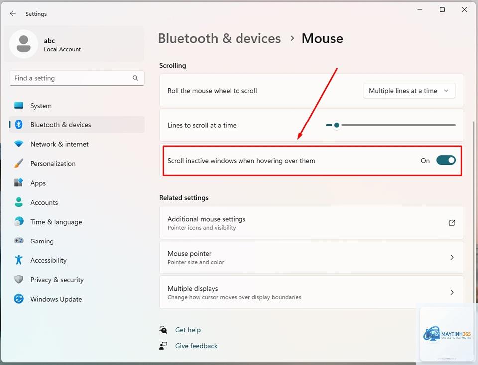 cách giảm tốc độ chuột windows 11 - Hình 3