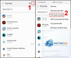 cách giới hạn quyền ứng dụng
