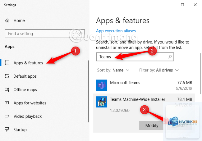 cách gỡ microsoft teams - Hình 2