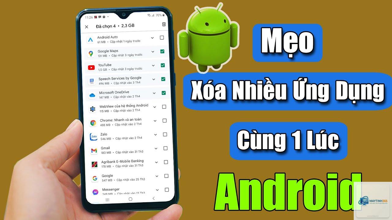 cách gỡ nhiều ứng dụng cùng lúc - Hình 2