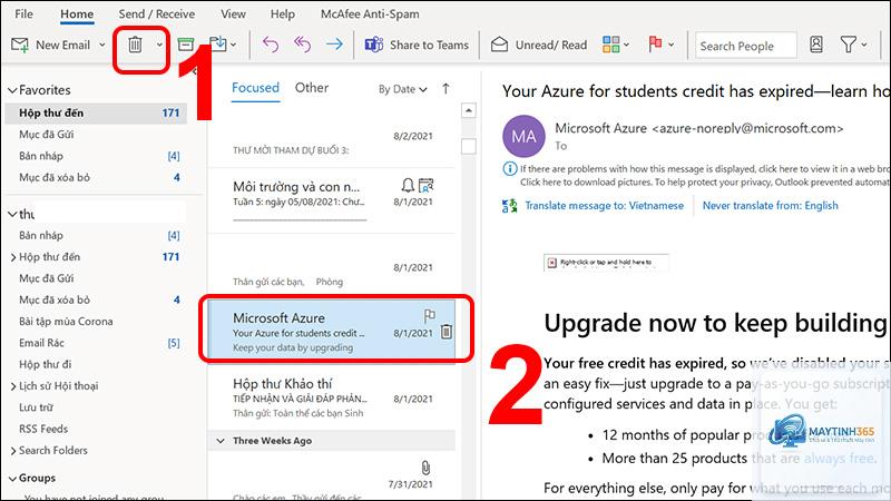 cách gỡ outlook - Hình 3