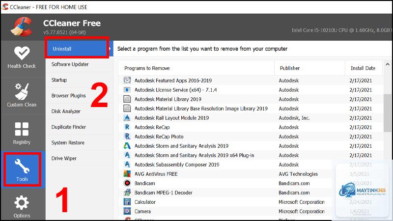 cách gỡ skype - Hình 3