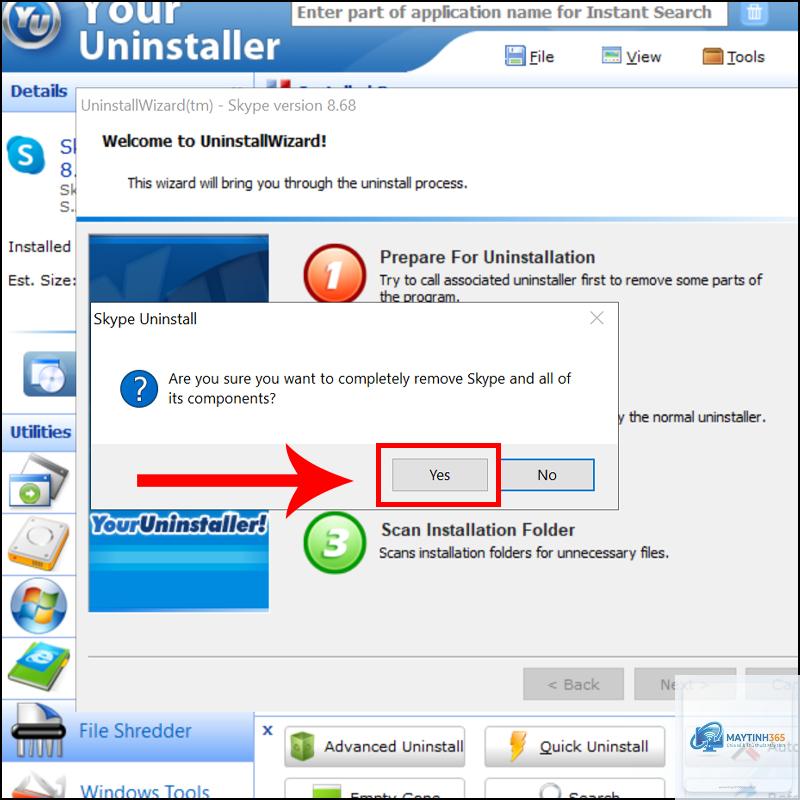 cách gỡ skype - Hình 4