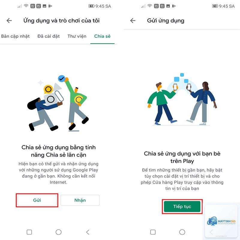 cách gửi ứng dụng giữa các thiết bị - Hình 3