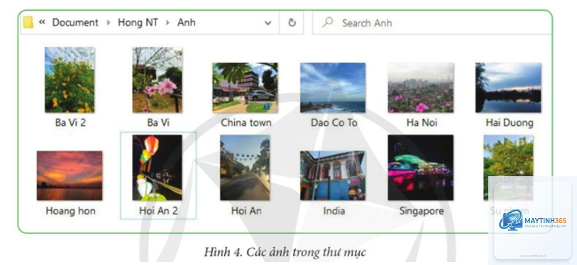 cách hiển thị file dạng biểu tượng lớn - Hình 3