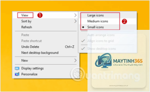 cách hiển thị file dạng biểu tượng lớn