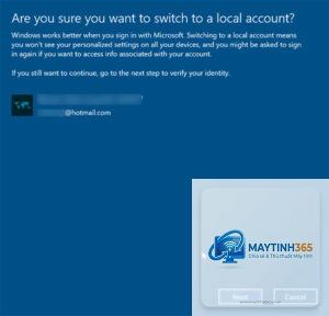 cách hủy liên kết microsoft account