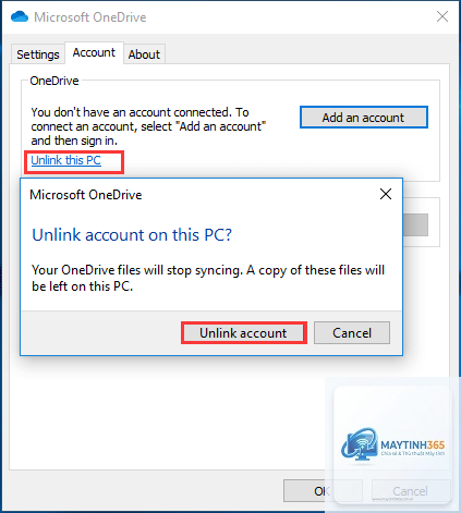 cách hủy liên kết microsoft account - Hình 4