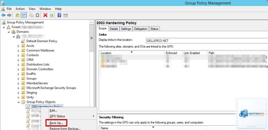 cách import group policy