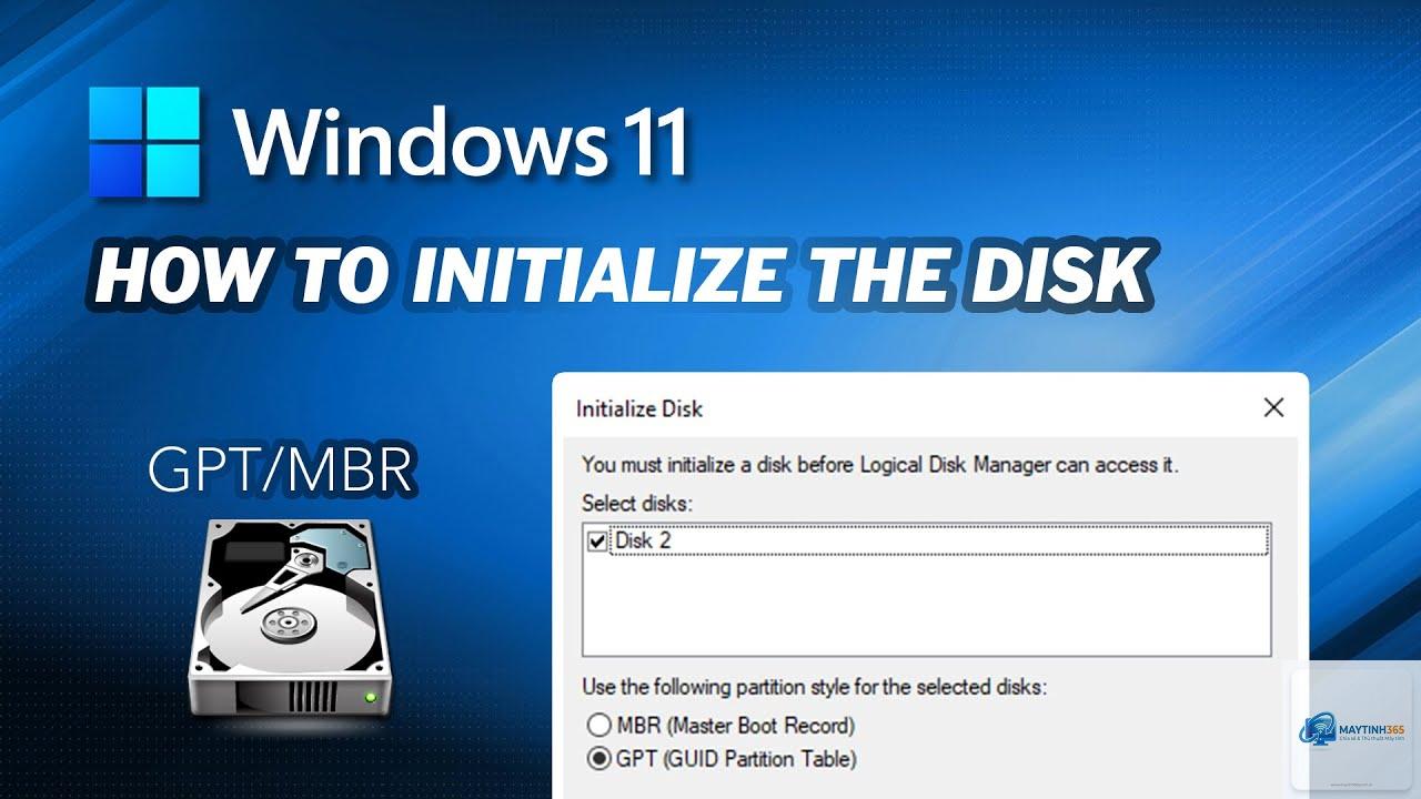 cách initialize disk windows 11 - Hình 4