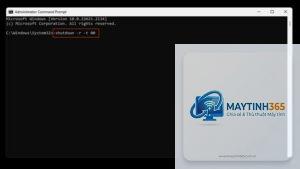 cách khởi động lại máy bằng cmd
