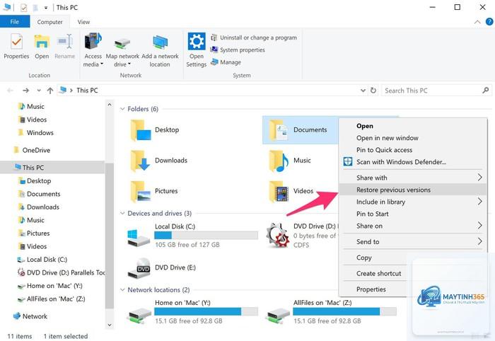 cách khôi phục dữ liệu đã xóa