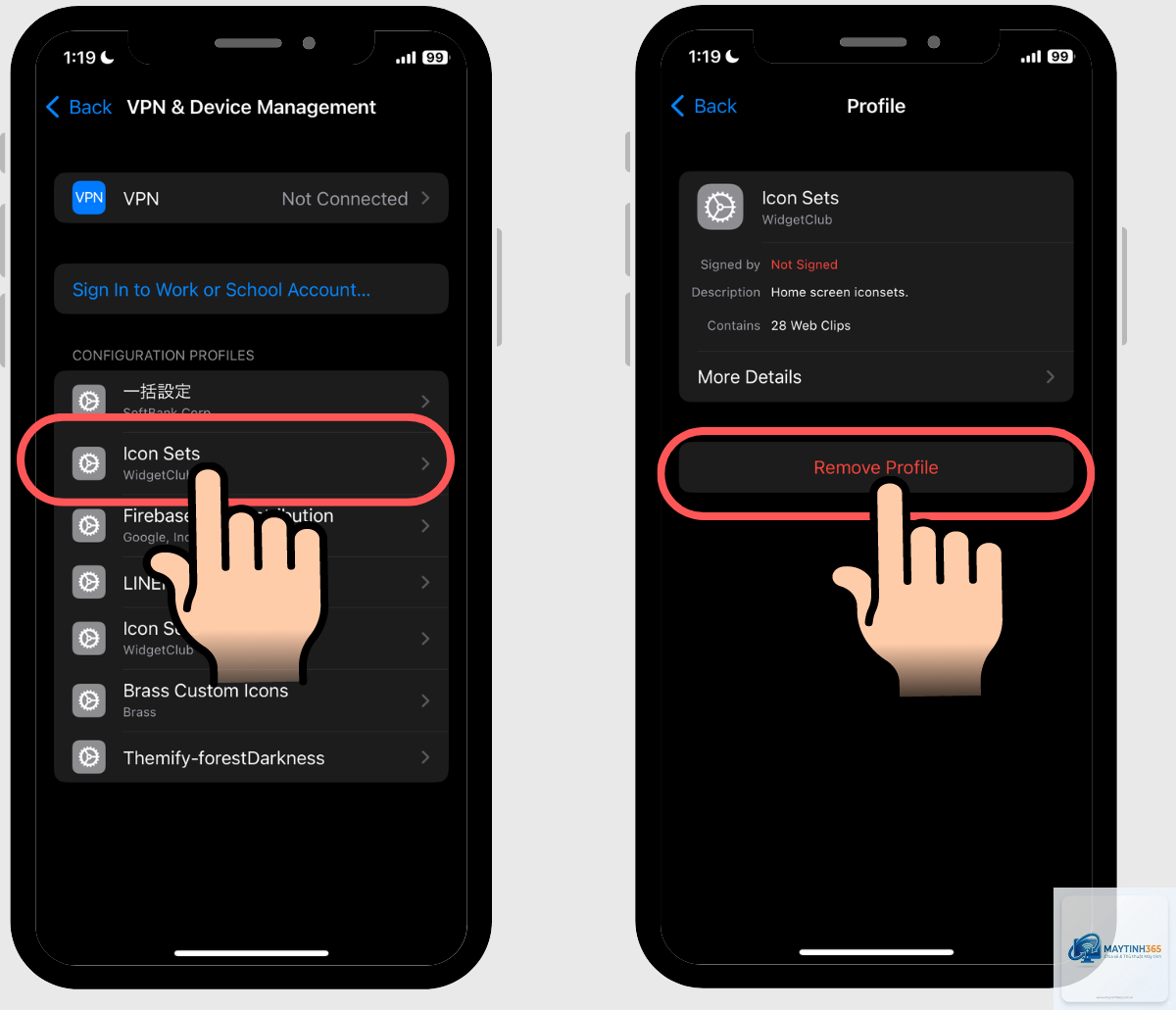 cách khôi phục icon mặc định - Hình 4