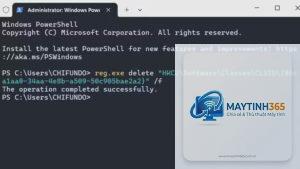 cách khôi phục registry bằng powershell