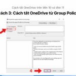 cách kiểm soát onedrive policy