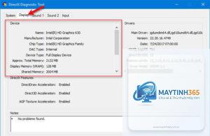 cách kiểm tra card màn hình