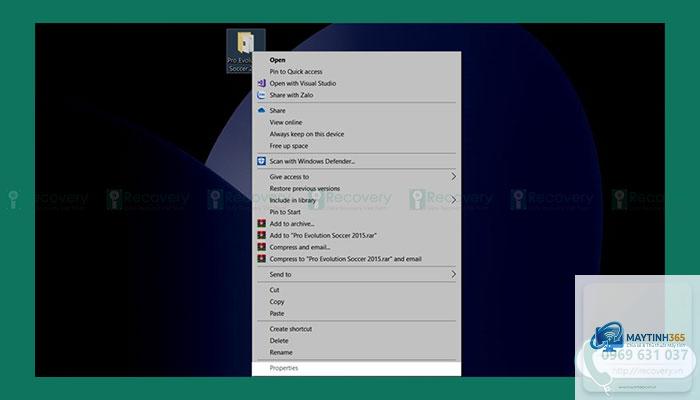 cách kiểm tra chi tiết file