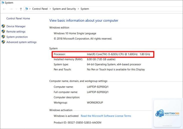 cách kiểm tra tốc độ cpu