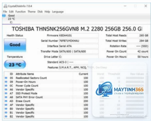 cách kiểm tra tuổi thọ SSD