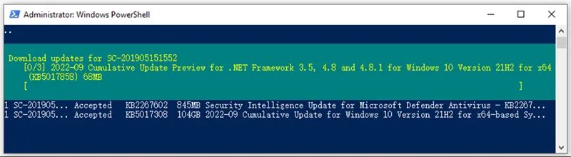 cách kiểm tra update bằng powershell - Hình 5