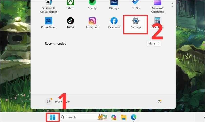 cách làm trong suốt taskbar windows 11 - Hình 4