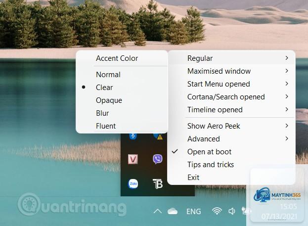cách làm trong suốt taskbar windows 11 - Hình 5