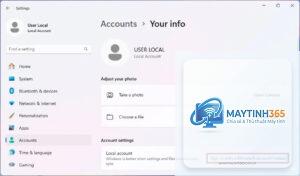 cách liên kết microsoft account với windows 11