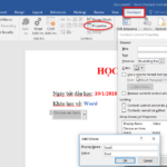 cách lọc file word