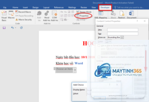 cách lọc file word