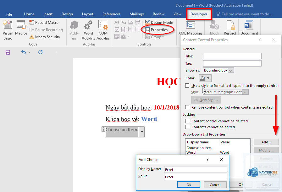 cách lọc file word