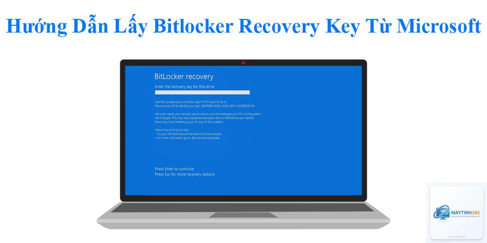 cách lưu recovery key microsoft account